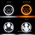 Faros del halo RGB para Jeep Wrangler